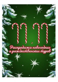 11.11 БОЛЬШАЯ РАСПРОДАЖА новогодних и рождественских туров