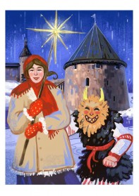 Рождество в Святых Горах