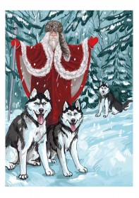 Карелия: Новый год у Талвиукко