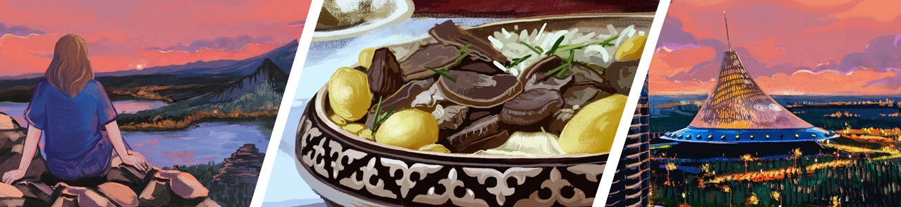 Автобусом в Казахстан: следуй за золотым орлом