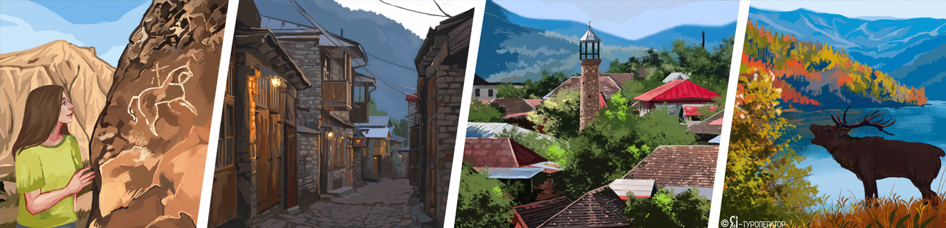 Восемь чудес Азербайджана: маршрут алычи и шафрана