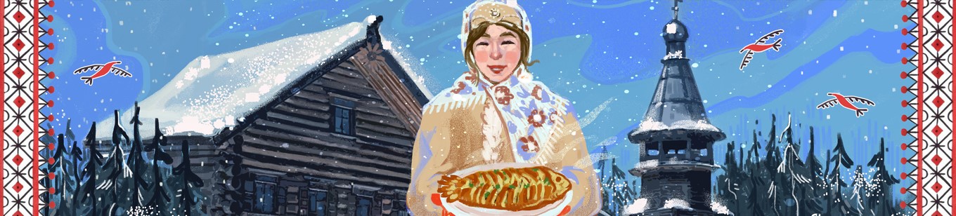 Новый год в Архангельске: вдоль Двины да к Белу морю