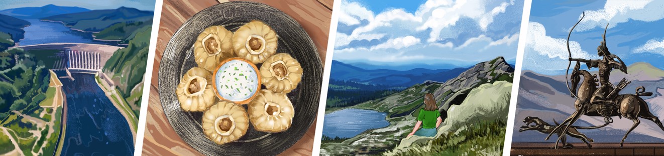 Саяны: по Енисею в Туву