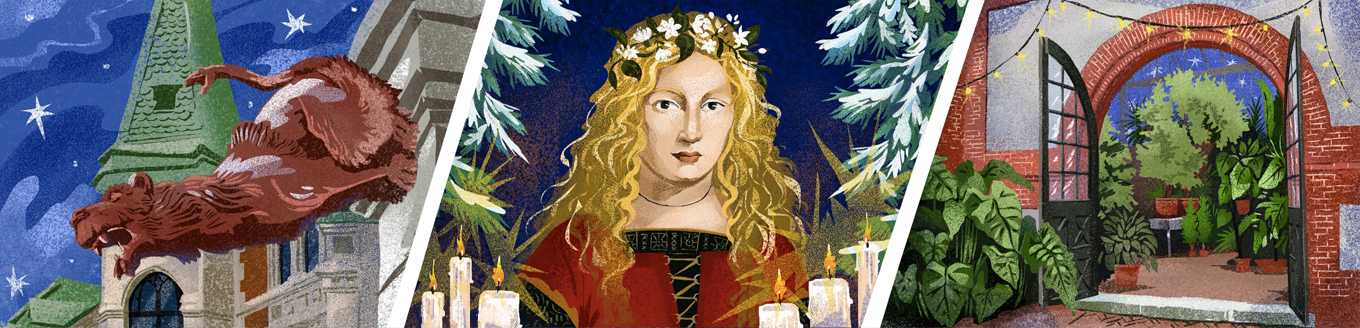 Серебряный треугольник Беларуси: Лев, королева и зимний сад - АВИА