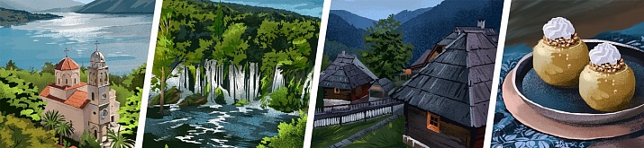 Балканика: три страны в ритмах Кустурицы (Босния и Герцеговина, Черногория, Сербия)